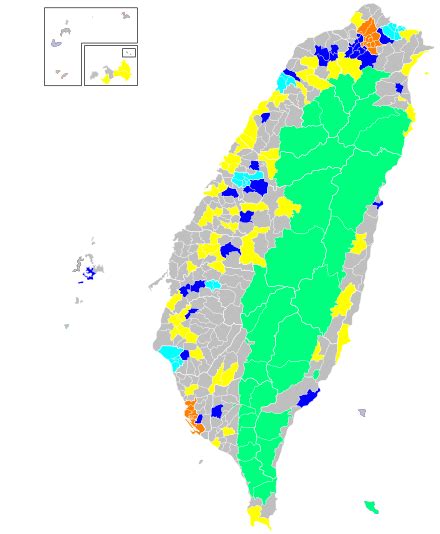 台灣地名|中華民國臺灣地區鄉鎮市區列表